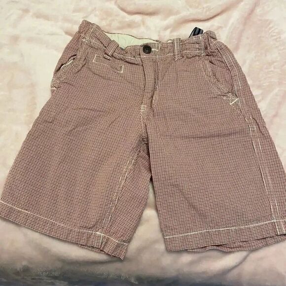 Gap kids checkered shorts size 8 - Picture 1 of 2